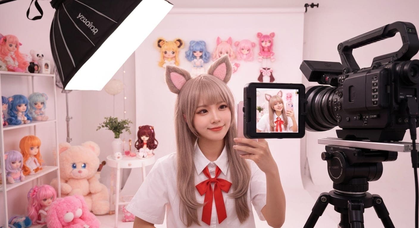 AI द्वारा निर्मित कार्टून चरित्र