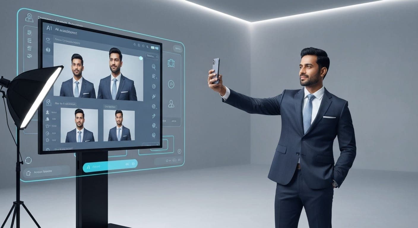 비즈니스맨의 본질을 포착하다: 기업 요구에 맞는 역동적인 사진 촬영