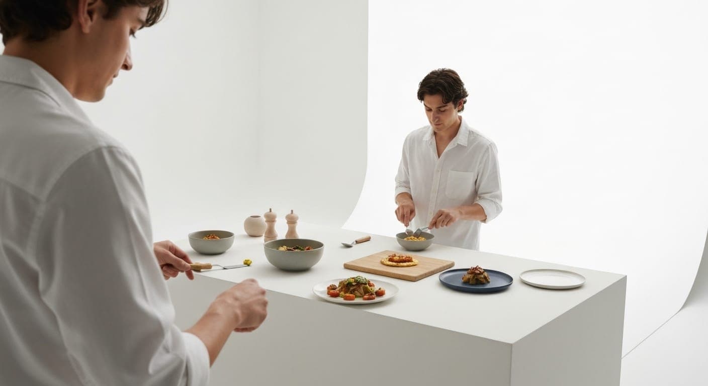 Beautifully plated gourmet dish showcasing culinary art