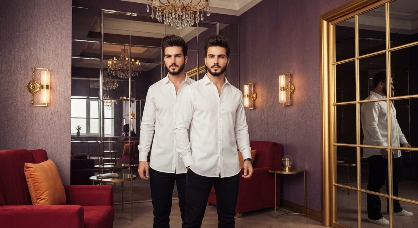 صورة دمية أنيقة مبهرة تم إنشاؤها بواسطة الذكاء الاصطناعي وتجسد الأناقة