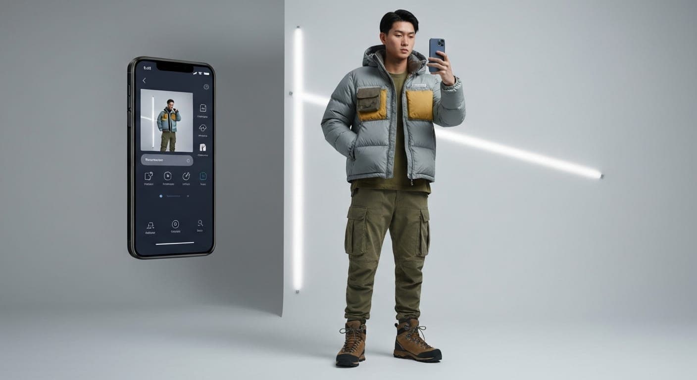 एक मनोरम परिदृश्य में गोरपकोर फैशन की विशेषता वाला आश्चर्यजनक आउटडोर दृश्य।