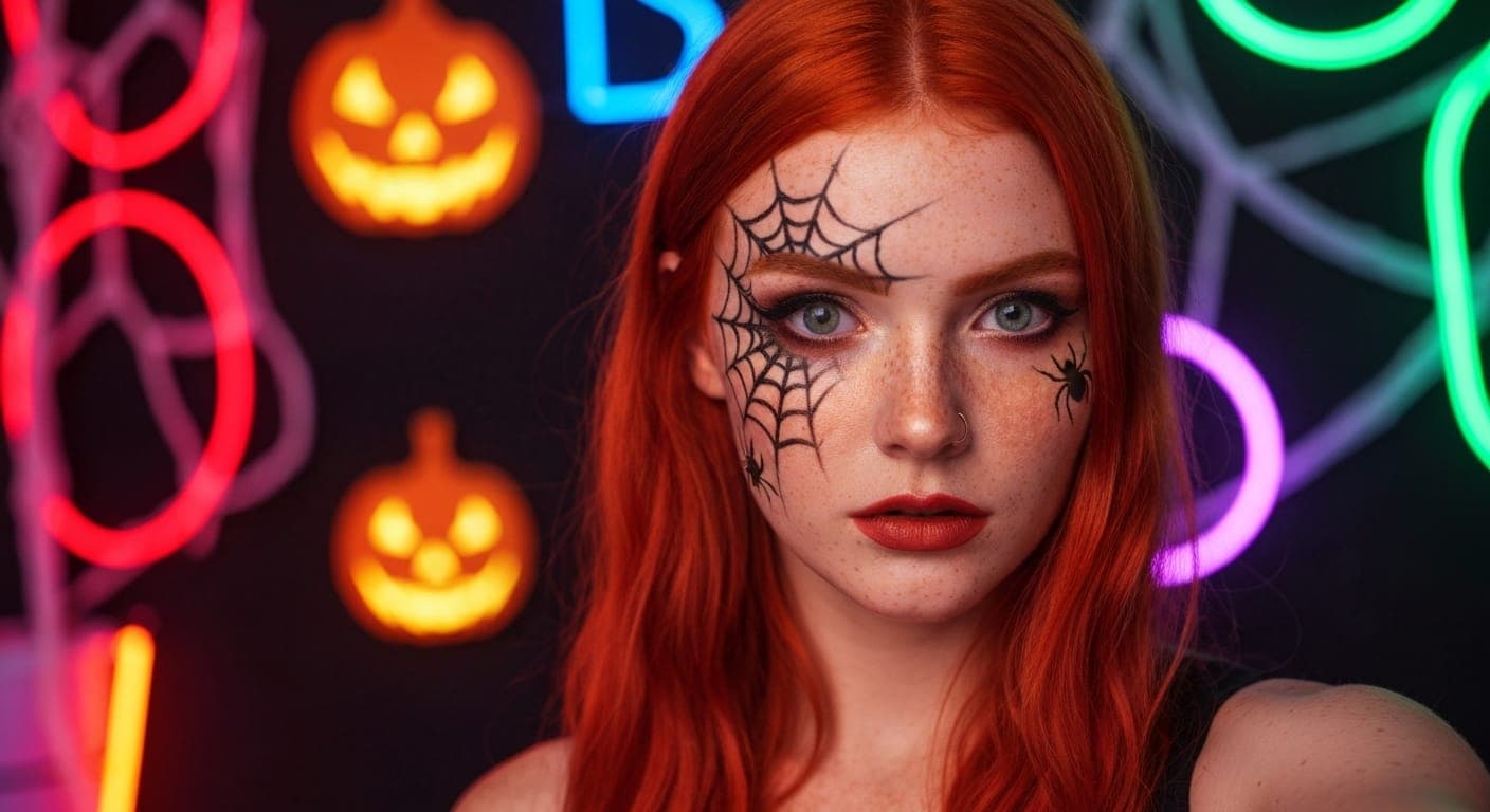 人工智能生成的万圣节装饰让节日气氛活跃起来。