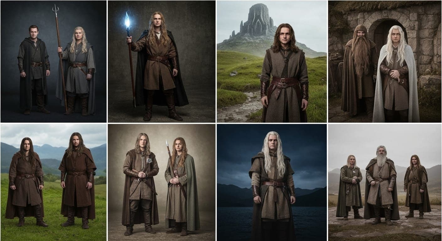 تحويل صورة سيلفي إلى جلسة تصوير سيد الخواتم مع الذكاء الاصطناعي