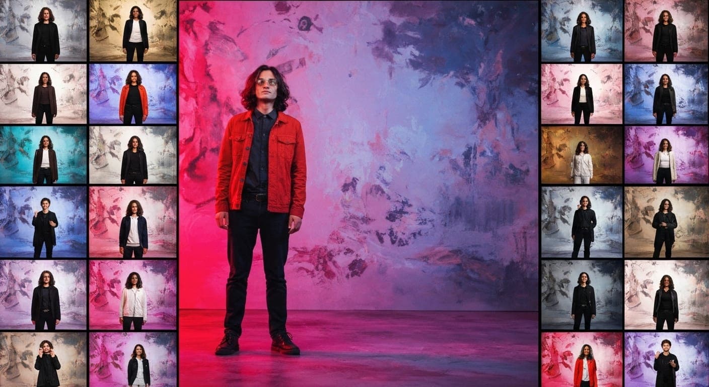 音乐节现场的活力与激情，展示人群互动与表演