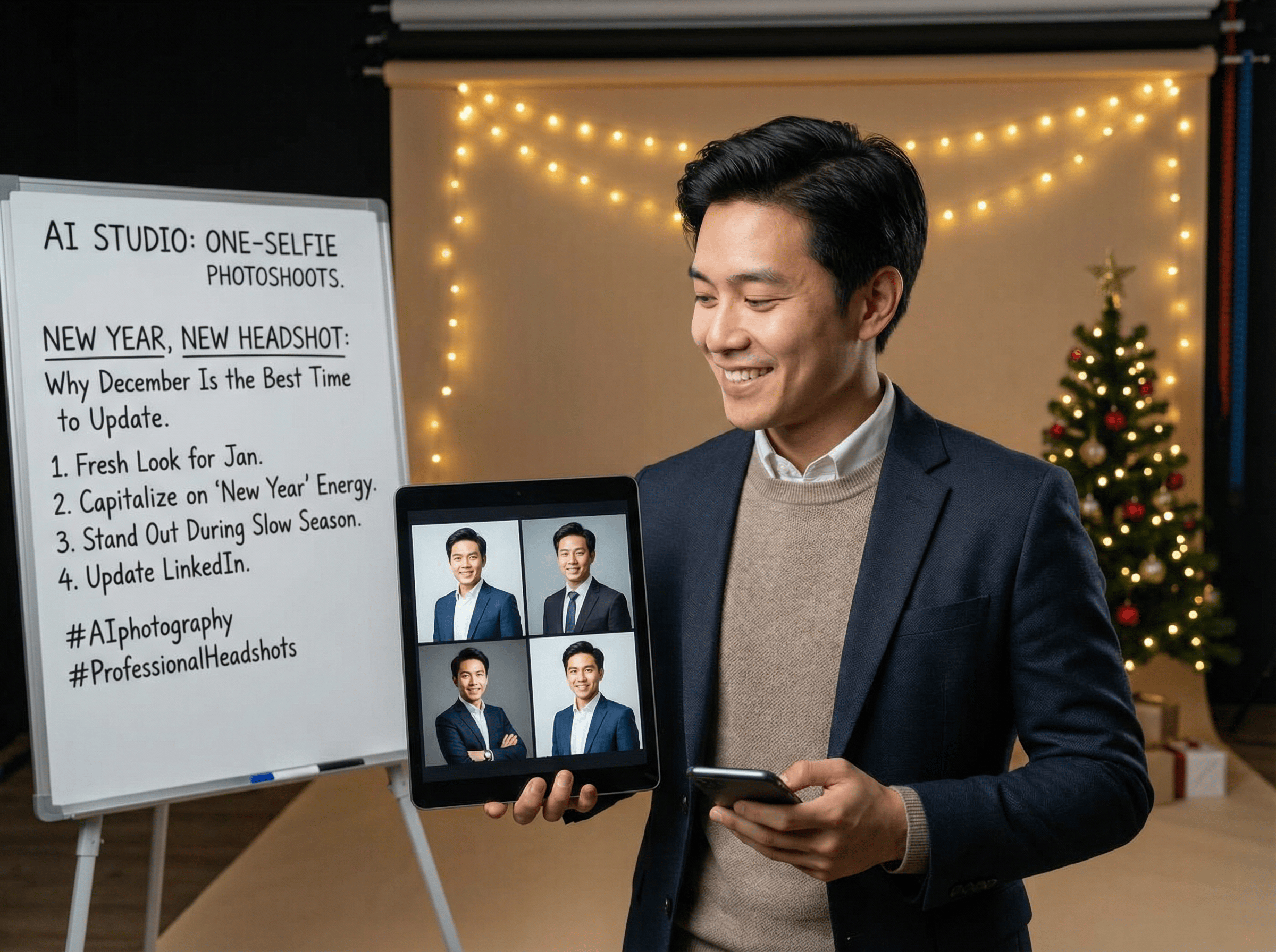 New Year, New Headshot: Why December Is Perfect Timing
