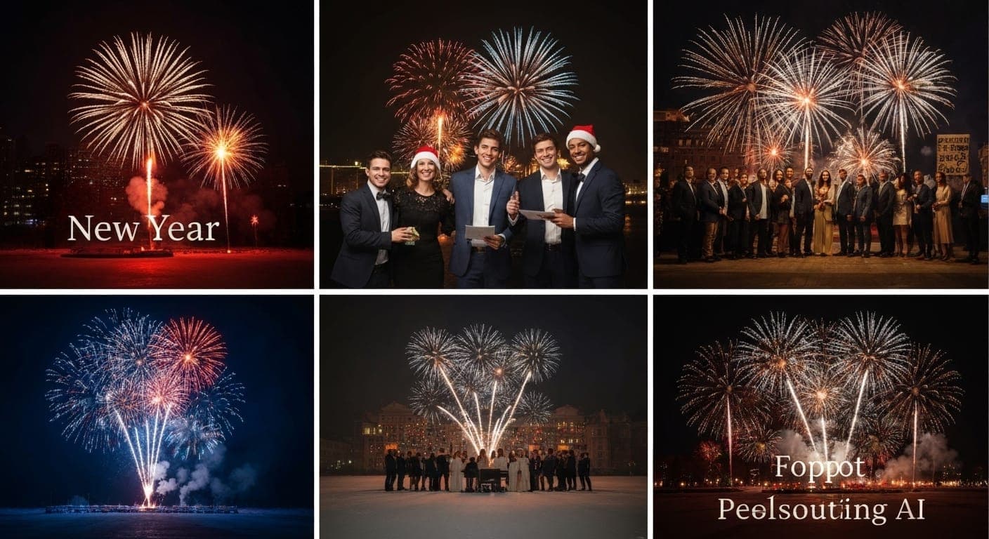 迎接新年：AI摄影带来的无限创意与新开始