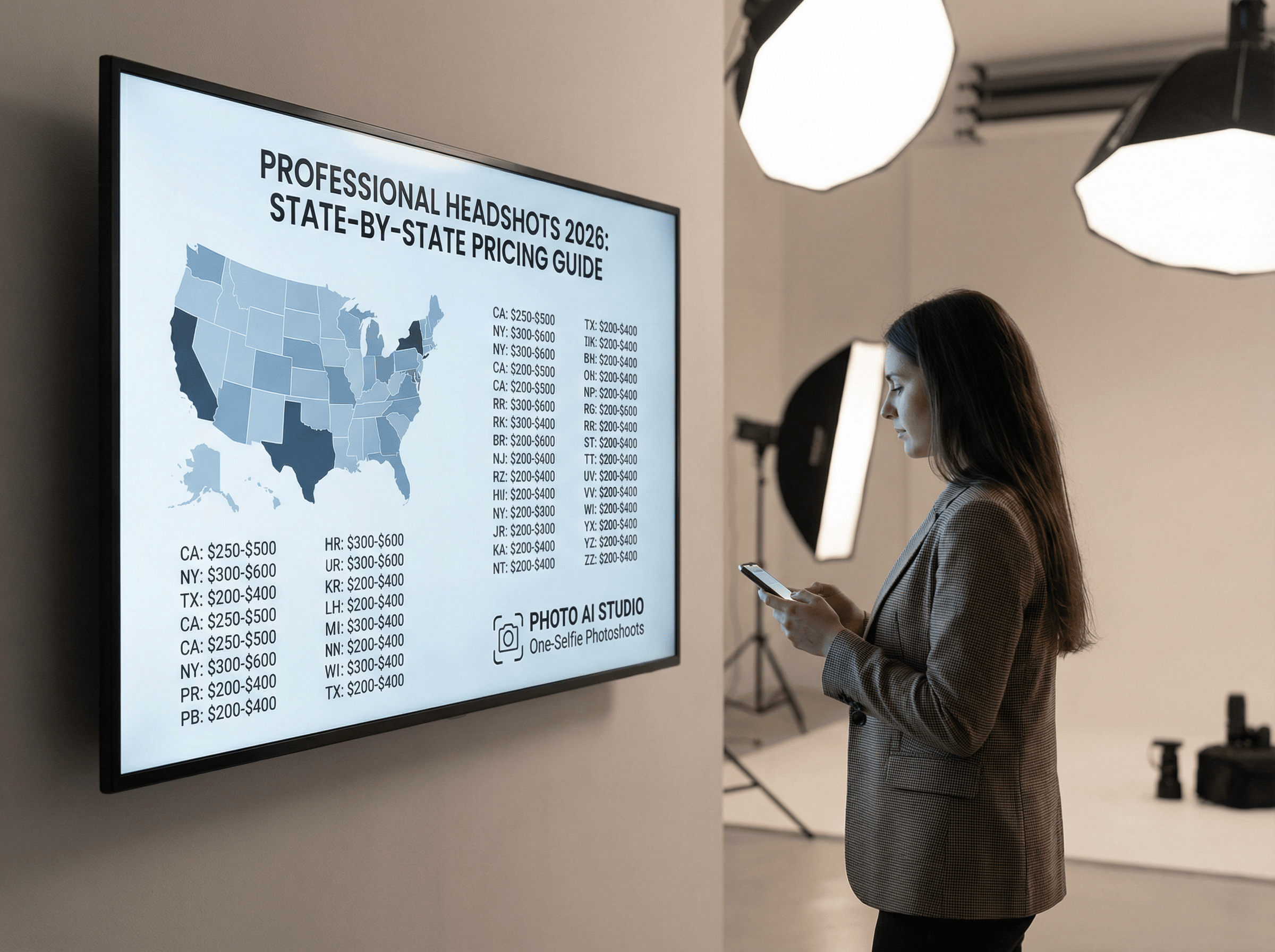 Professional Headshot Cost 2026: Complete State Guide